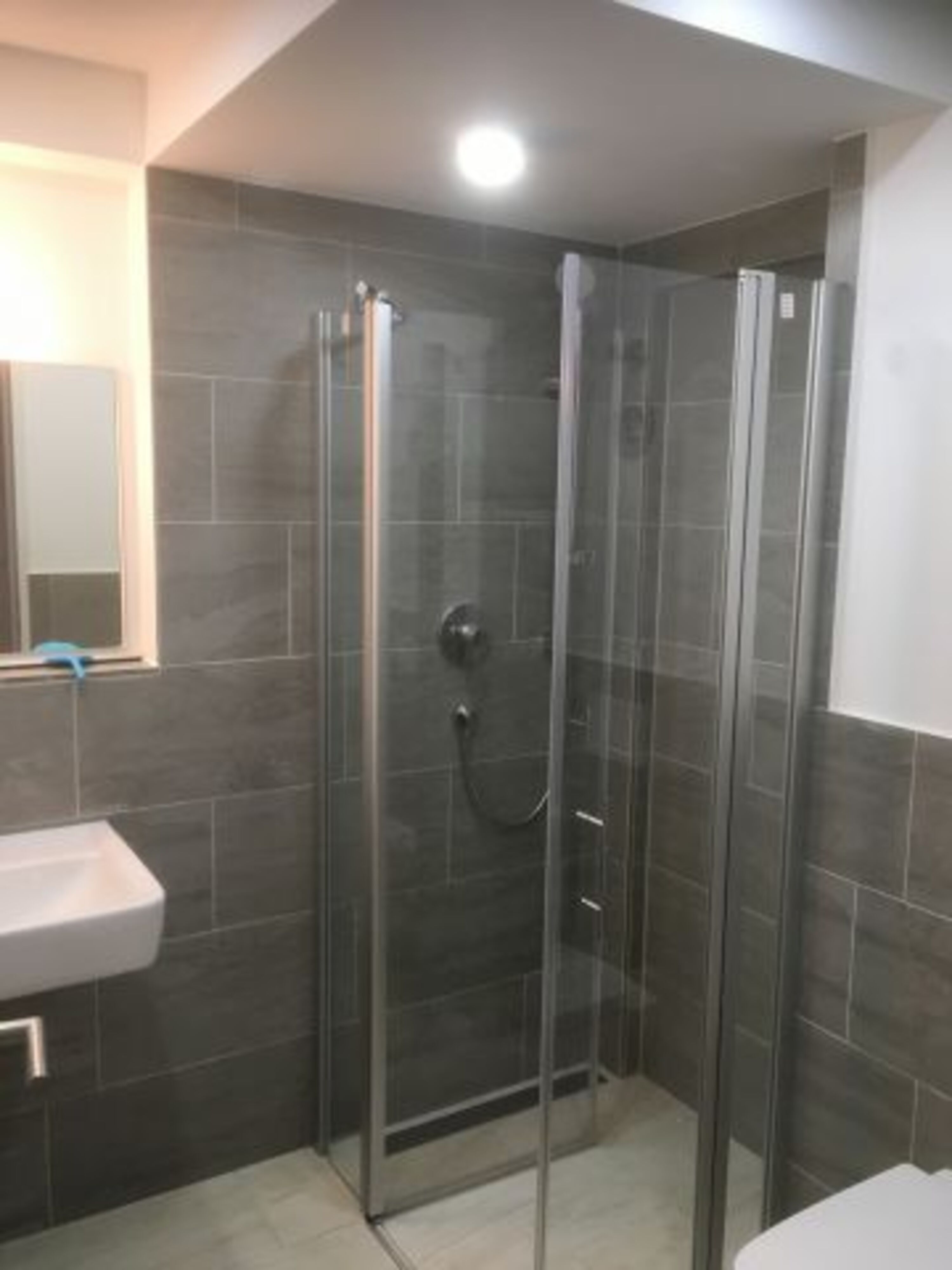 Blick ins Badezimmer