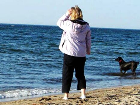 Hundestrand Ostsee