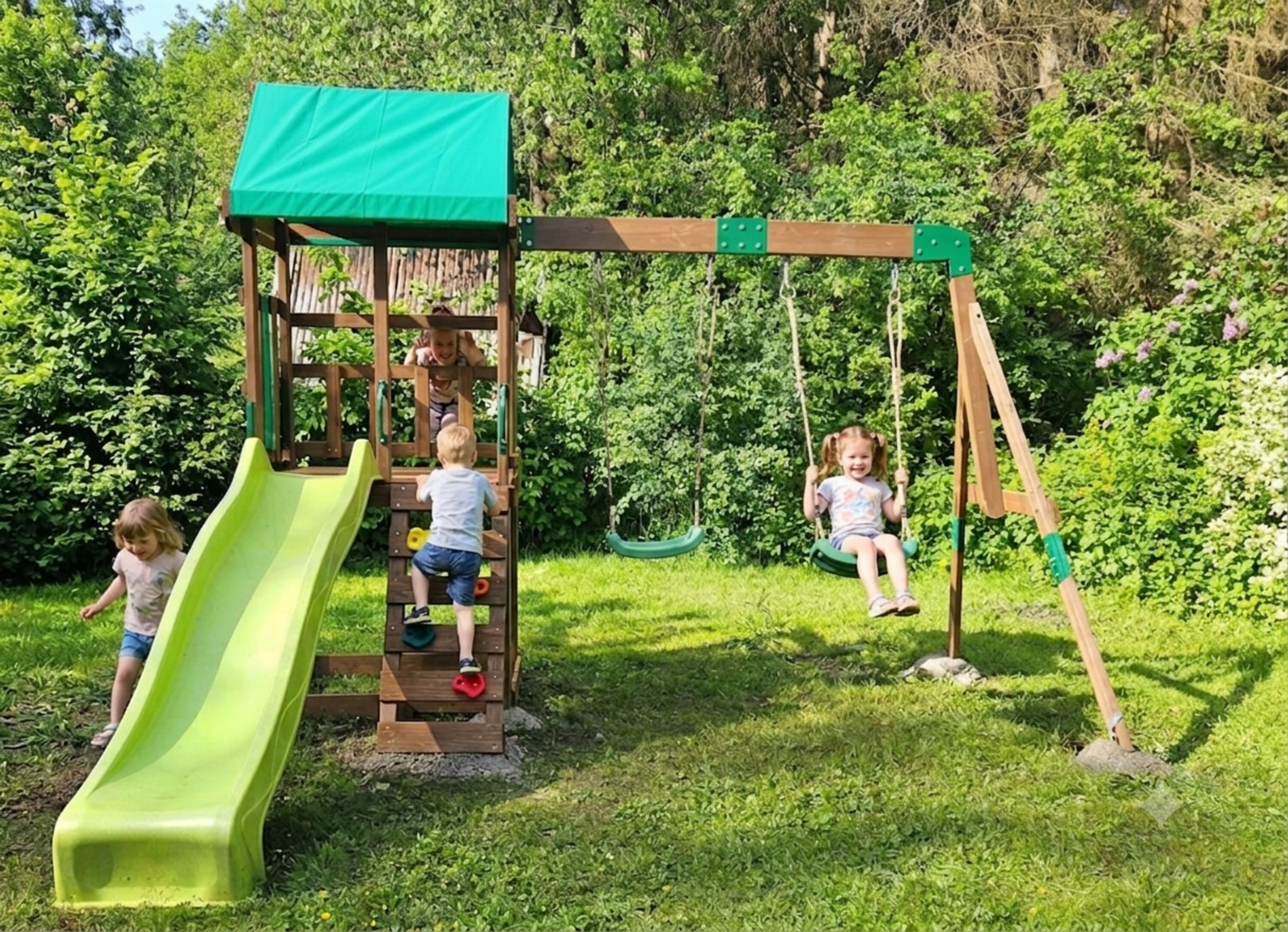 Spielplatz im Garten