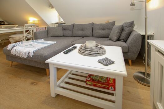 Behaglichkeit auf dem Sofa