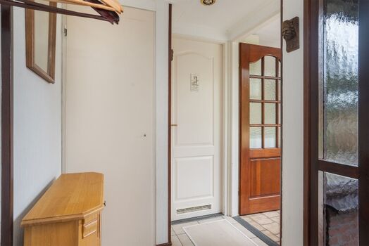 Gaderobe am Eingangsbereich