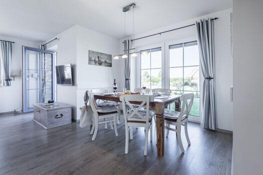 In der Essecke findet jeder seinen Platz