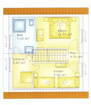 Grundriss Dachgeschoss