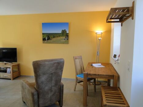 Leseecke im Wohnzimmer