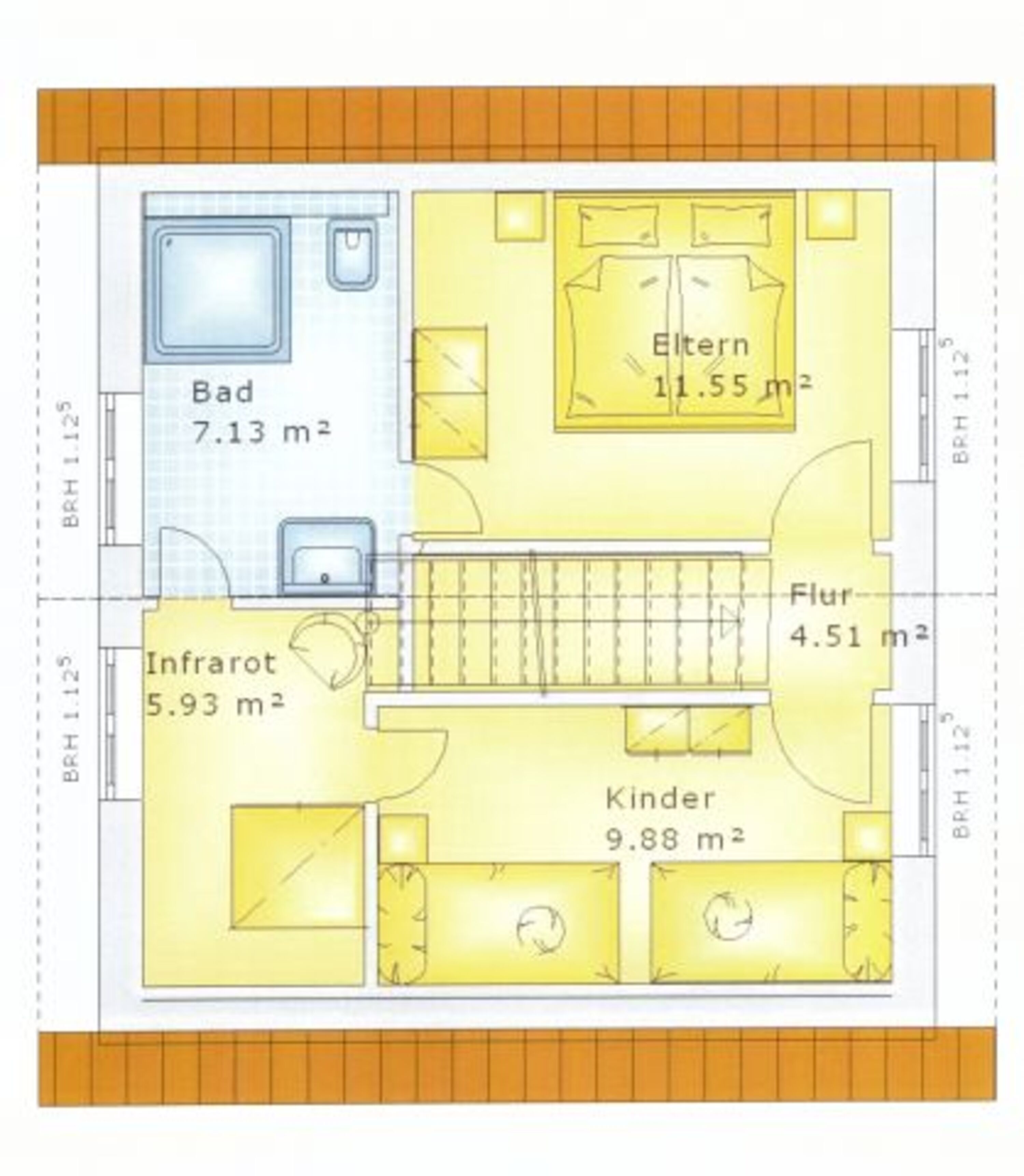 Grundriss Dachgeschoss