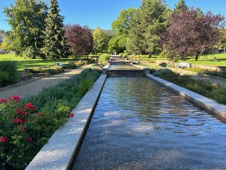 Park im Zentrum von Ilsenburg 