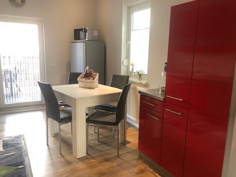 Essbereich in der Küche