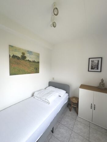 Schlafzimmer Erdgeschoss 1 Einzelbett 