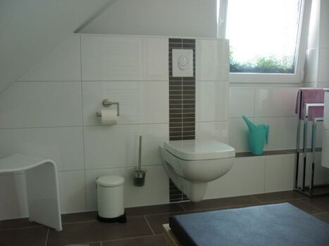 WC im Bad oben