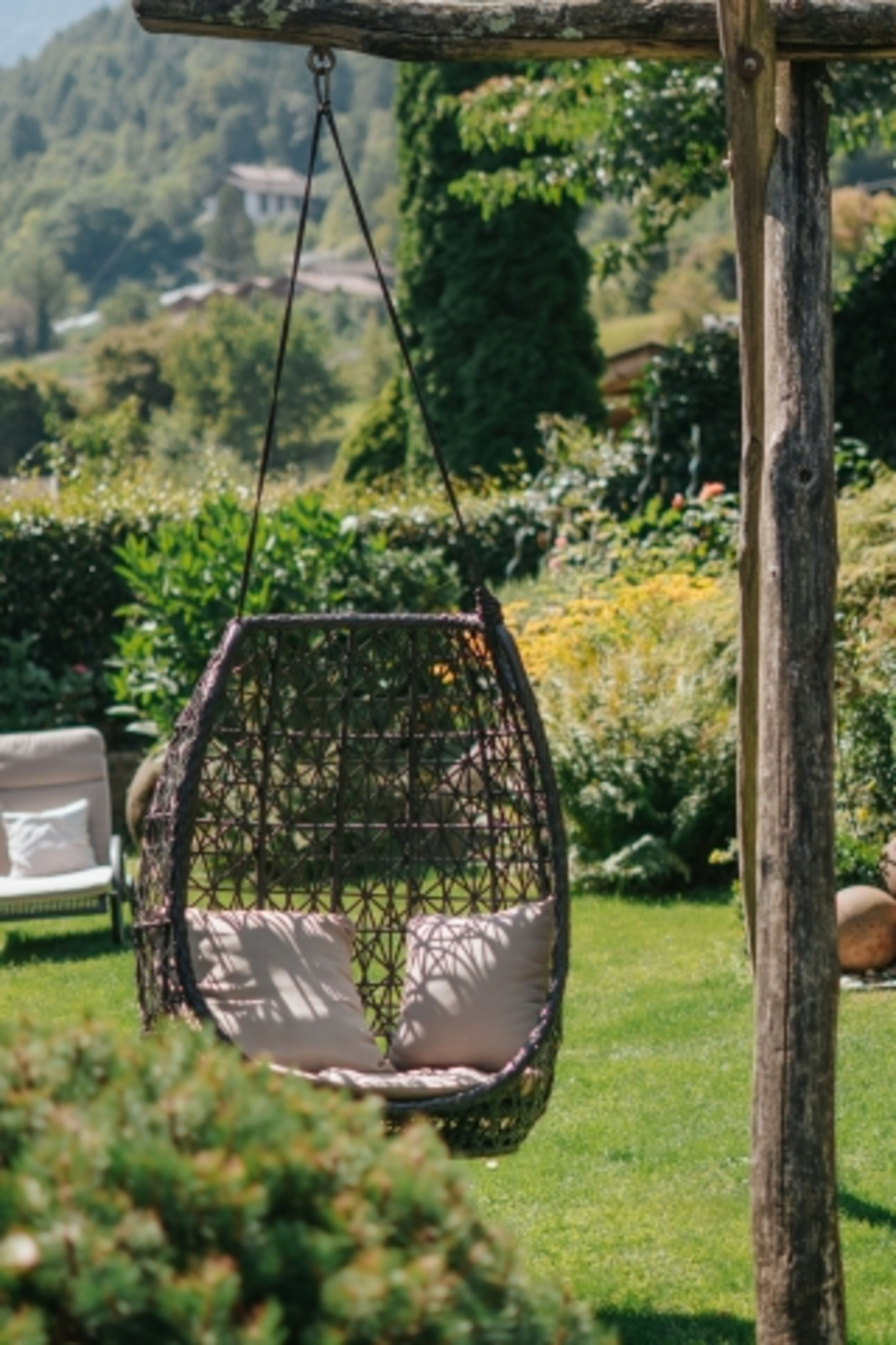 der Garten zum Relaxen
