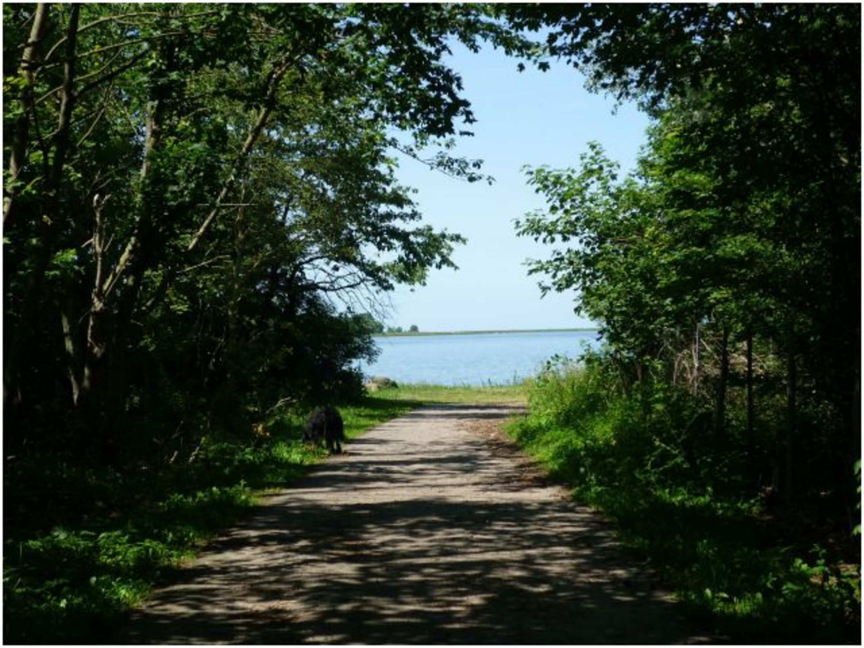 Weg zum Naturstrand