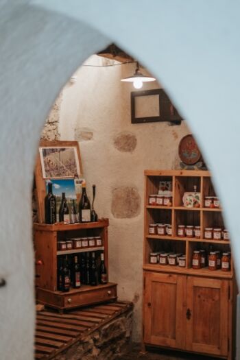 der Vorratskeller mit den hausgemachten Produkten