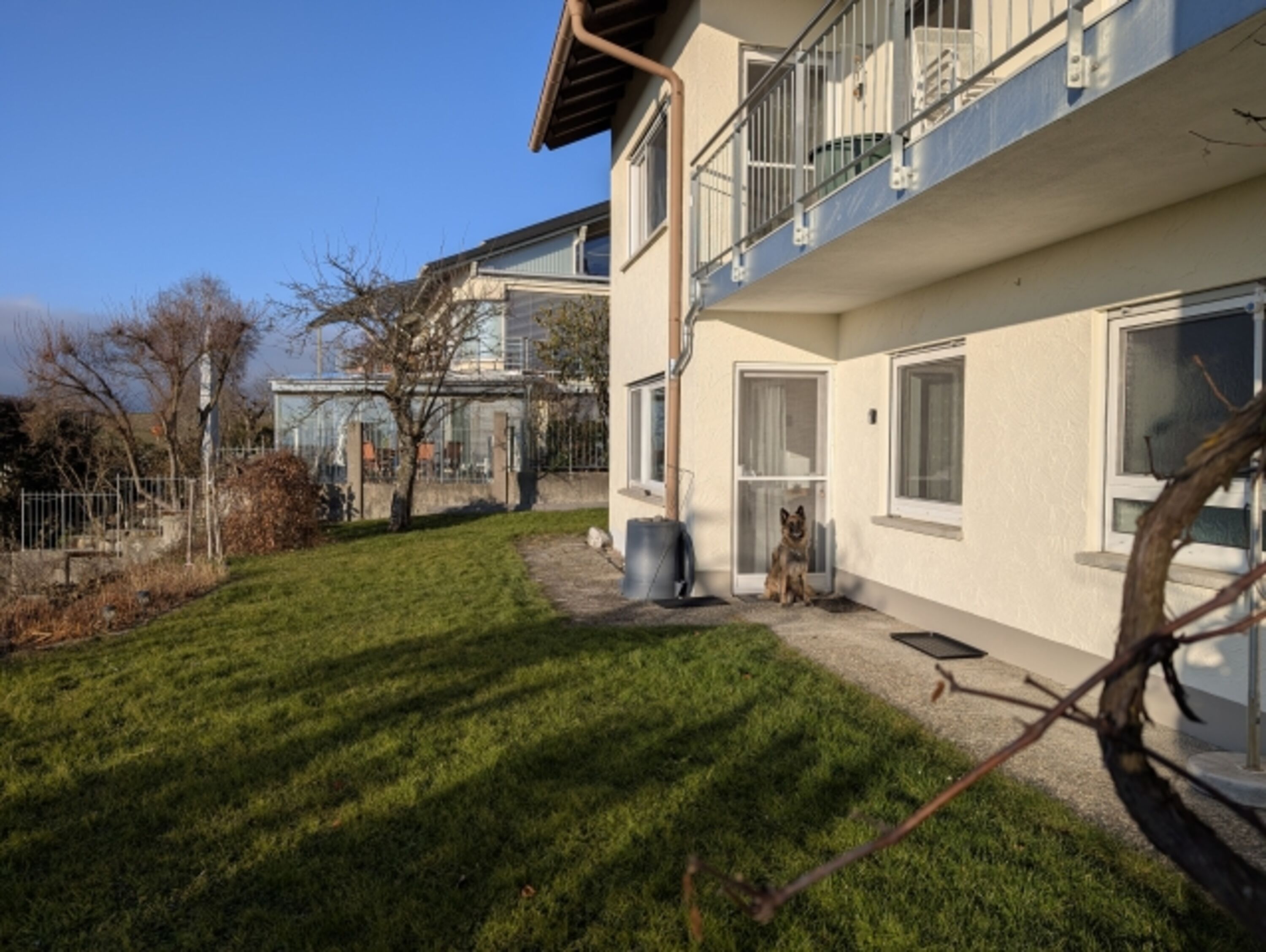 Terrasse am Haus