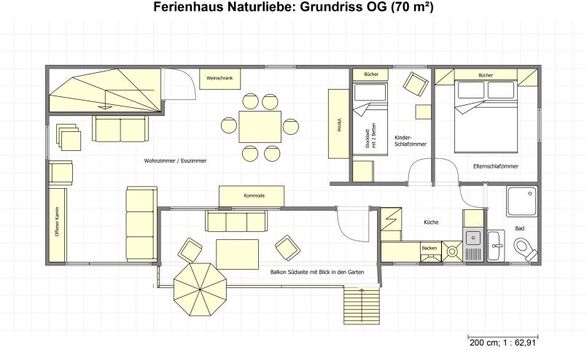 Grundriss Obergeschoss