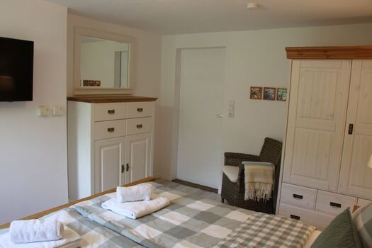 Schalfzimmer im Erdgeschoss