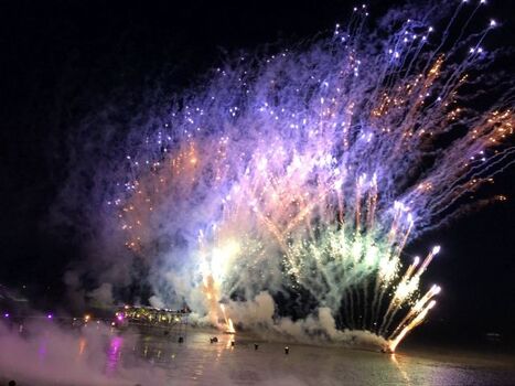 Das Büsumer Meeresleuchten ist einfach feurig