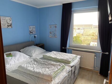 Schlafen wie im Hotel - im Boxspringbett und mit Fernseher