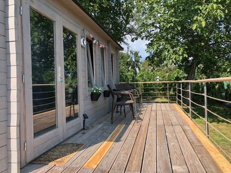 Terrasse mit Seeblick