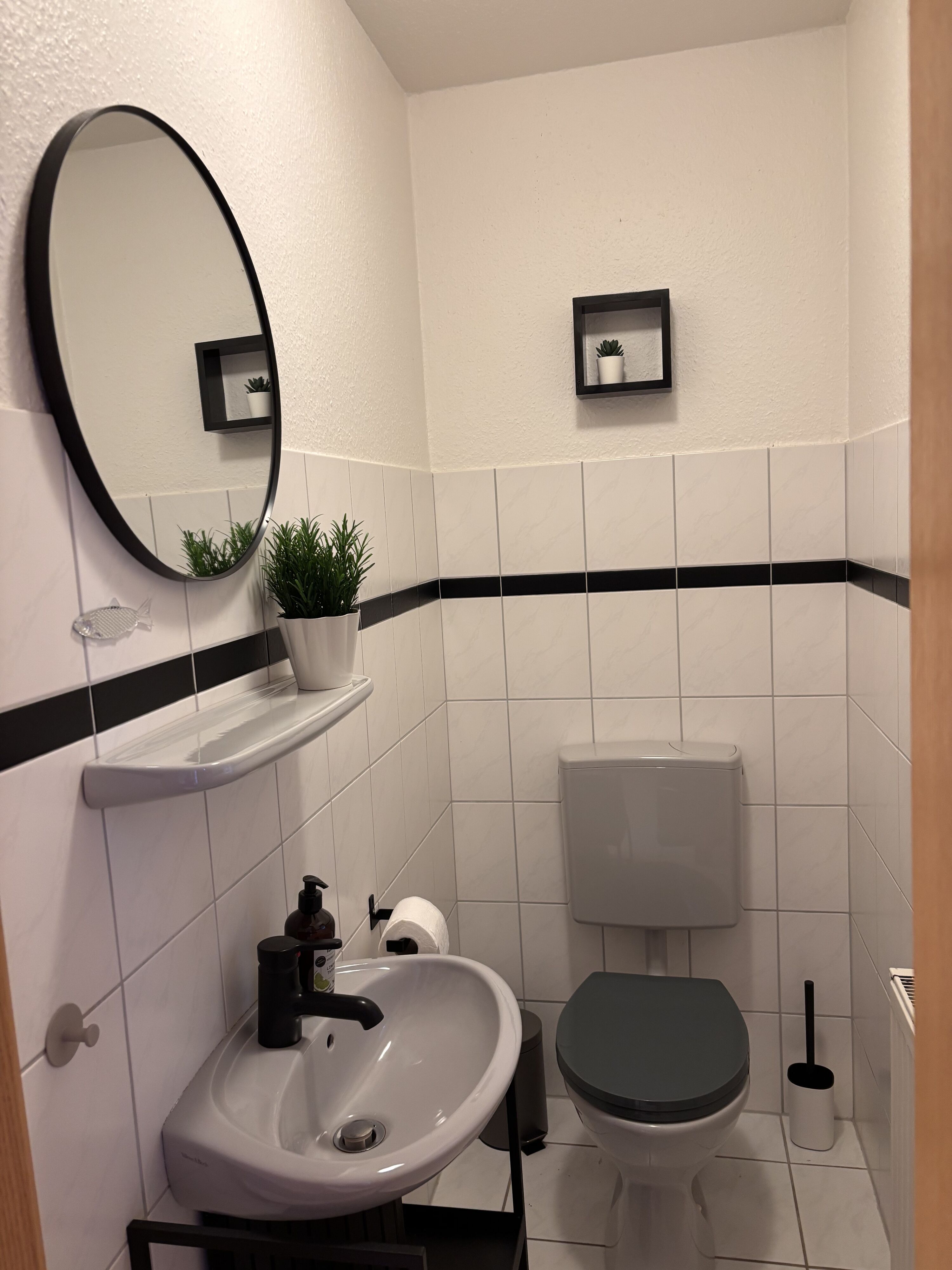 WC im Erdgeschoss