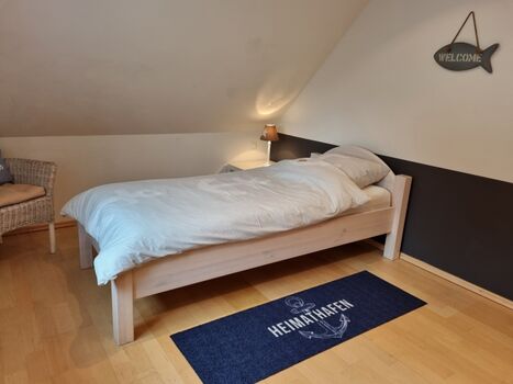 3tes Schlafzimmer mit Einzelbett