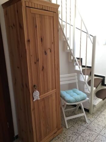 Treppe zum Schlafzimmer