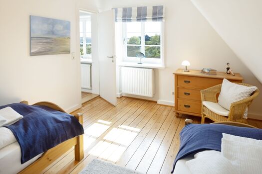 Schlafzimmer drei im OG