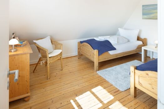 Schlafzimmer drei im OG