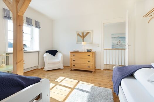 Schlafzimmer vier im OG