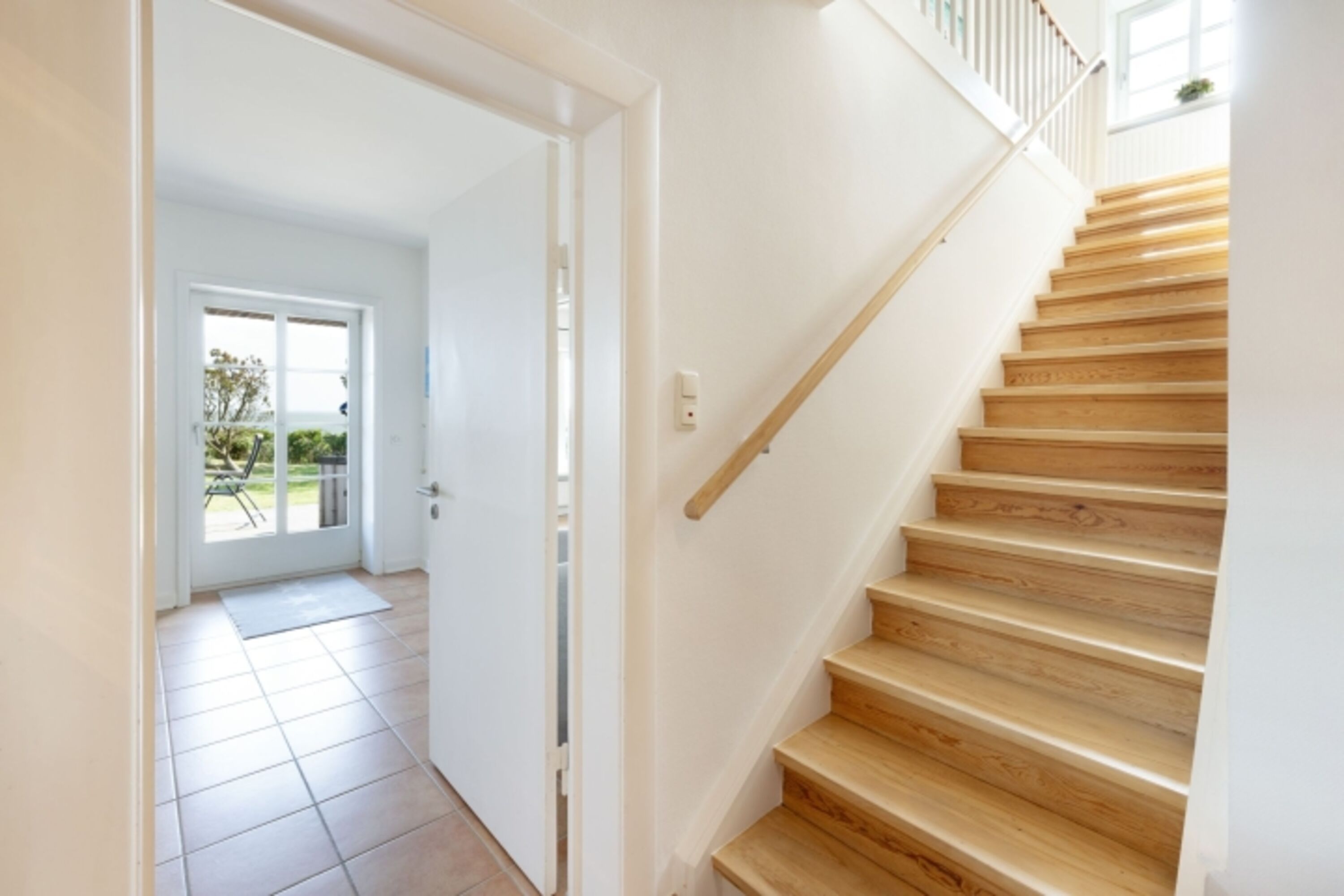 Flur und Treppe
