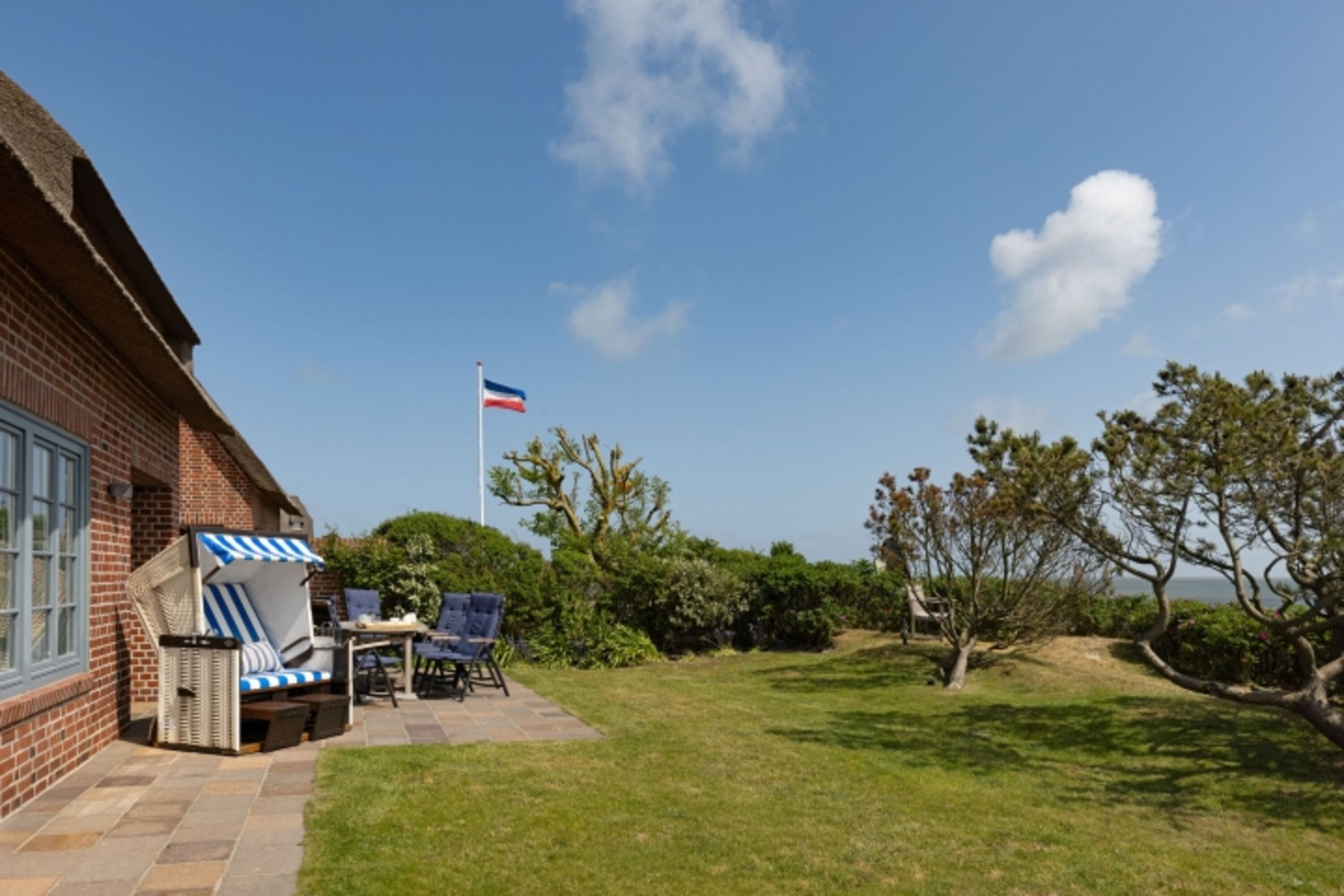 Terrasse mit Meerblick