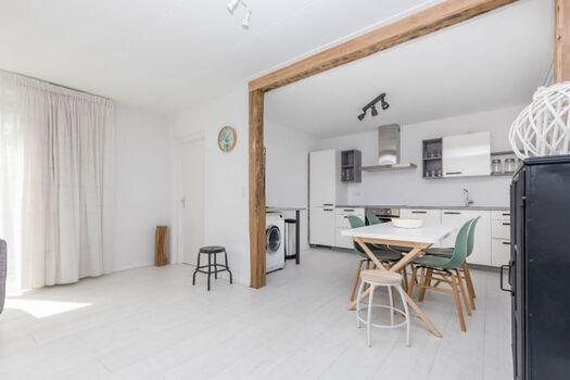 Die offene Küche mit allem Komfort