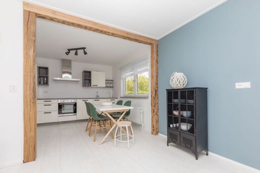 Die offene Küche mit allem Komfort