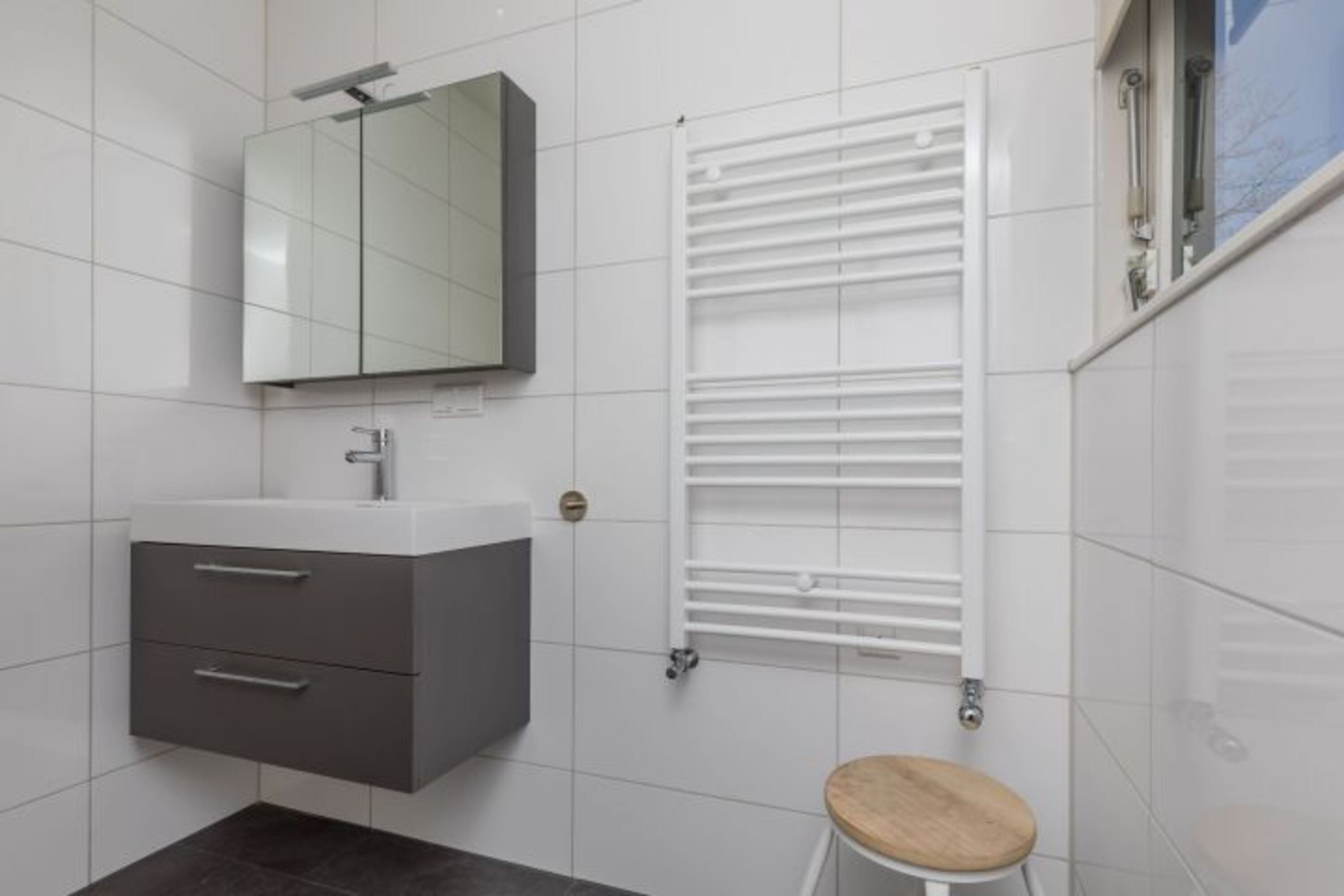 Das neulich renovierte Badezimmer (2017)