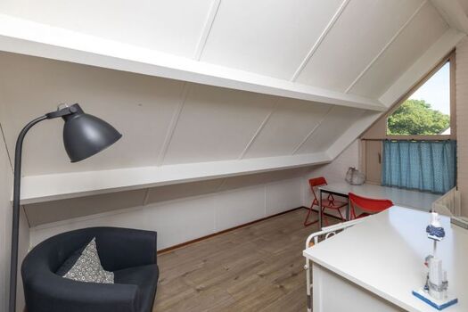 Die Empore mit Leseecke