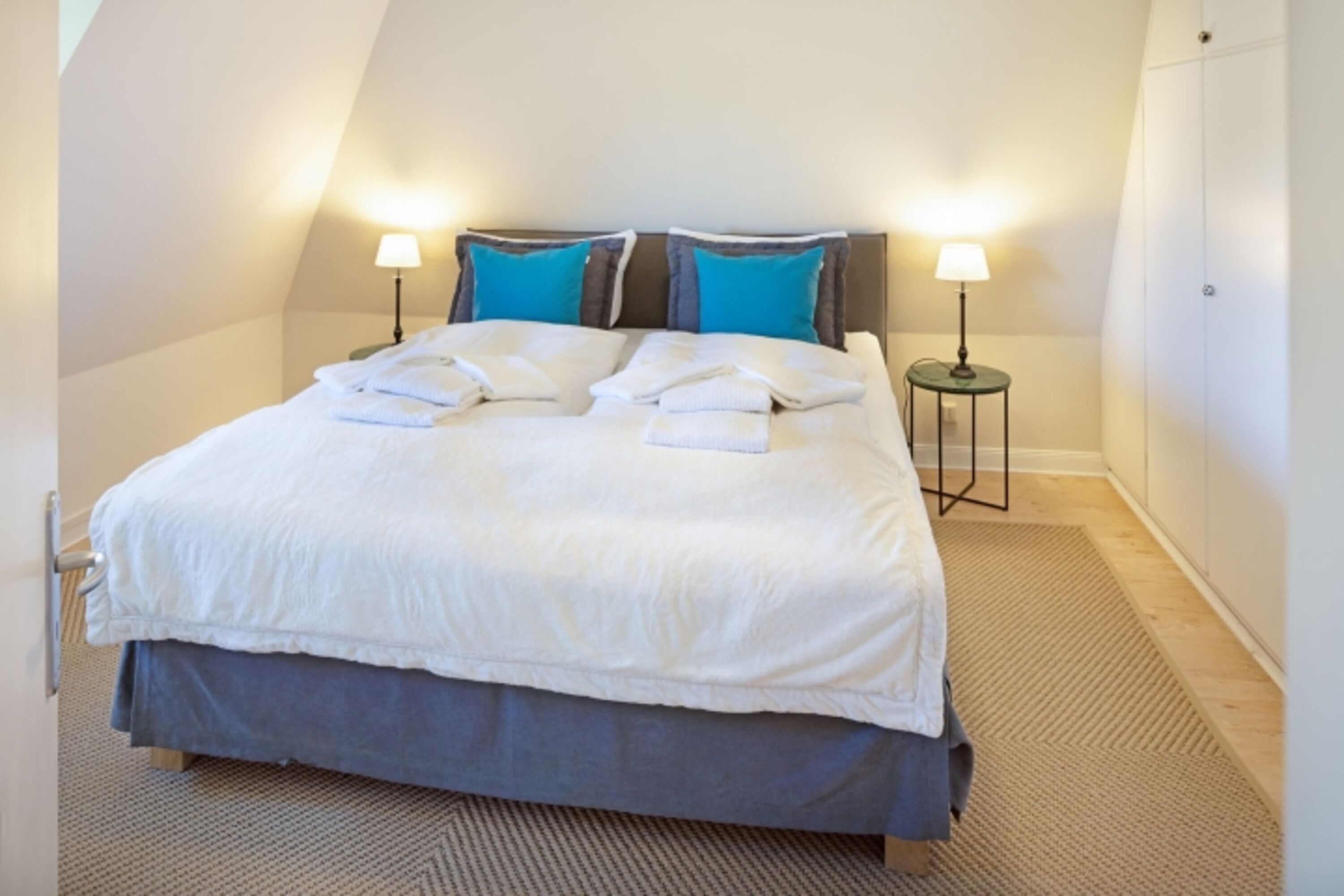 Schlafzimmer eins im OG