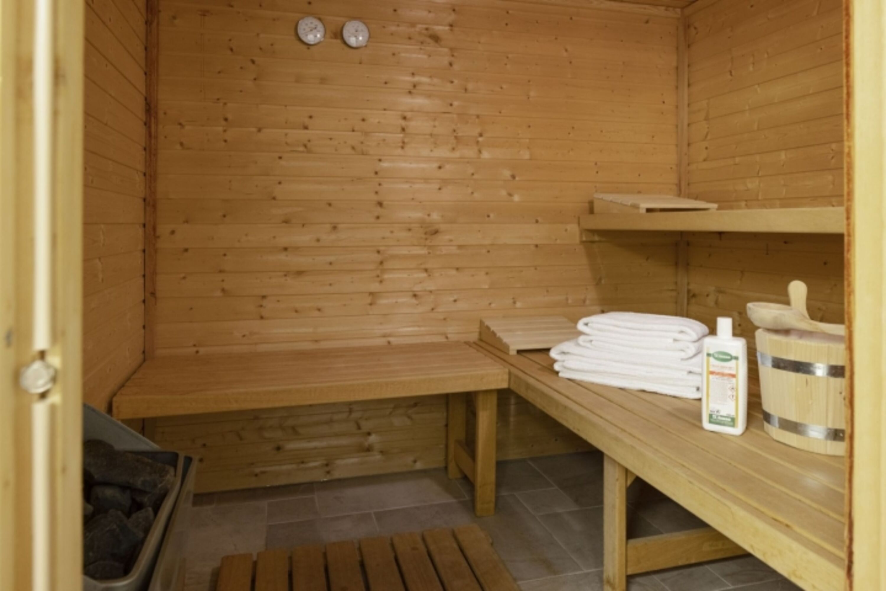 Sauna im Souterrain