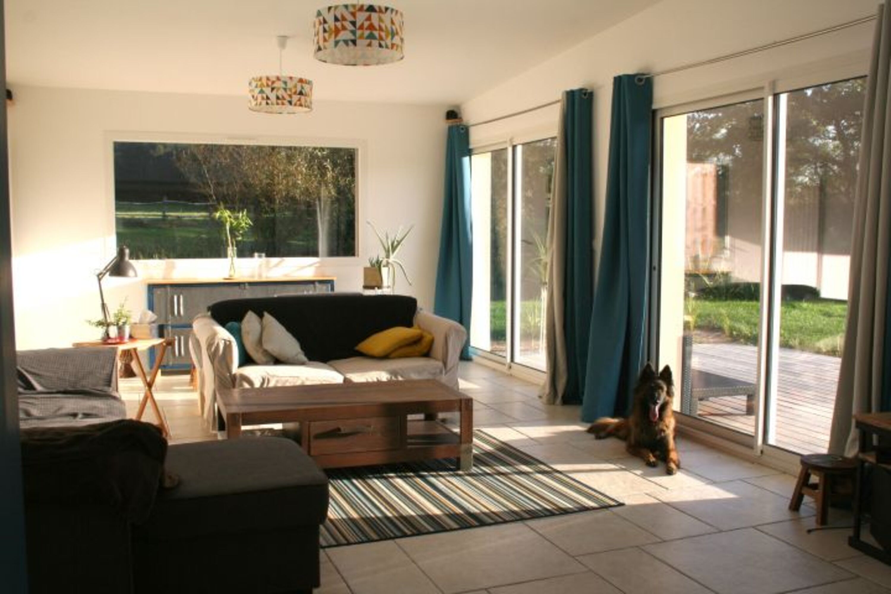 das Wohnzimmer 