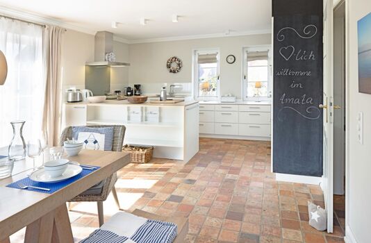 Essbereich und Küche