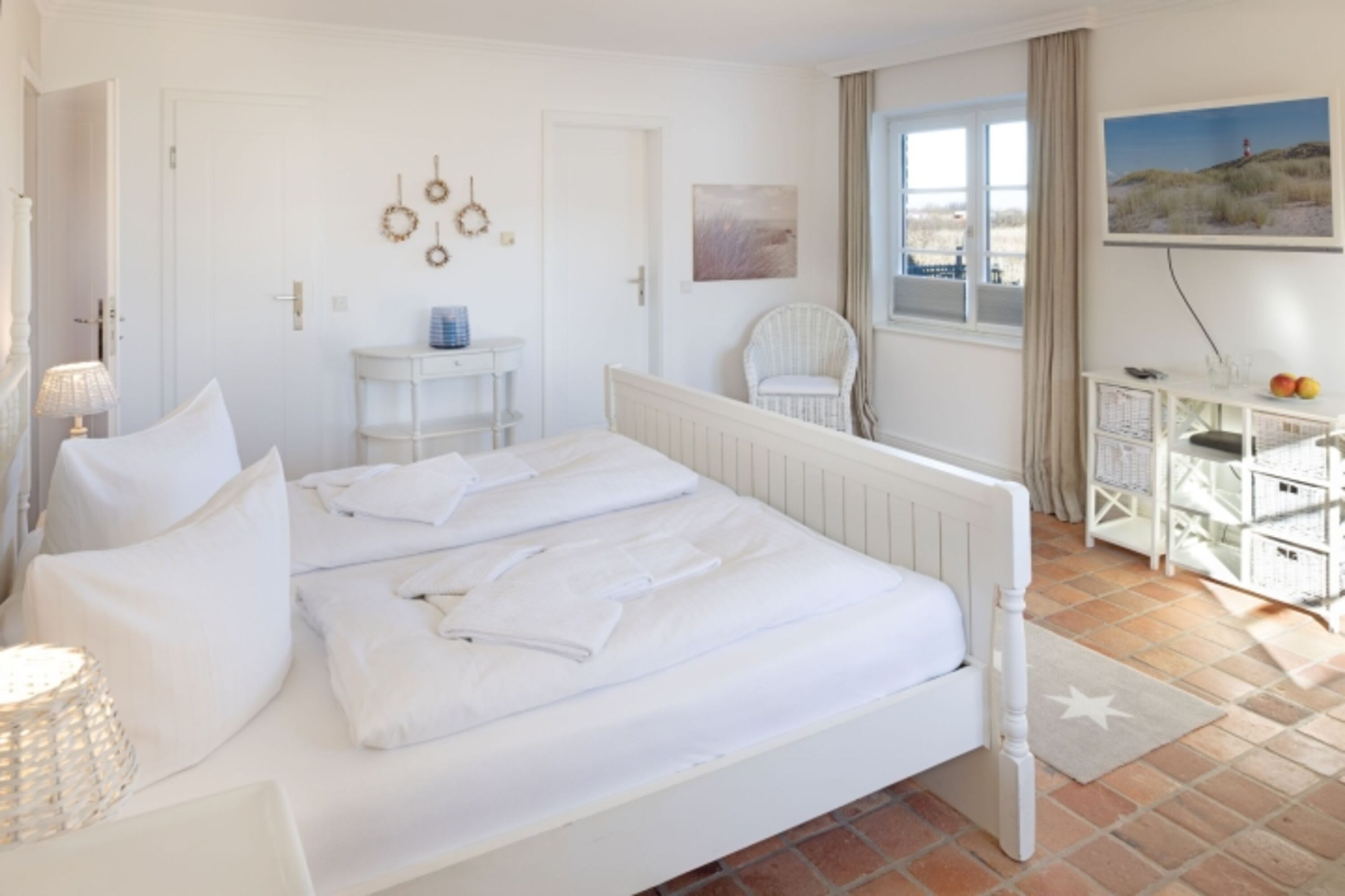 Schlafzimmer eins im EG