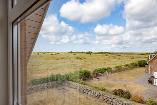 Ausblick aus dem Schlafzimmer