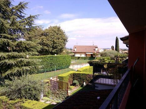 Panoramasicht von der zweiten Terrasse