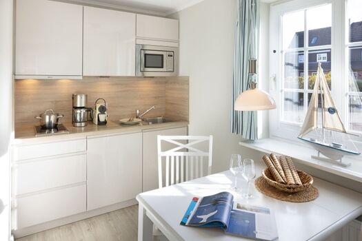 Küche und Essbereich