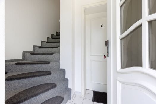 Eingangsbereich des Appartementhauses