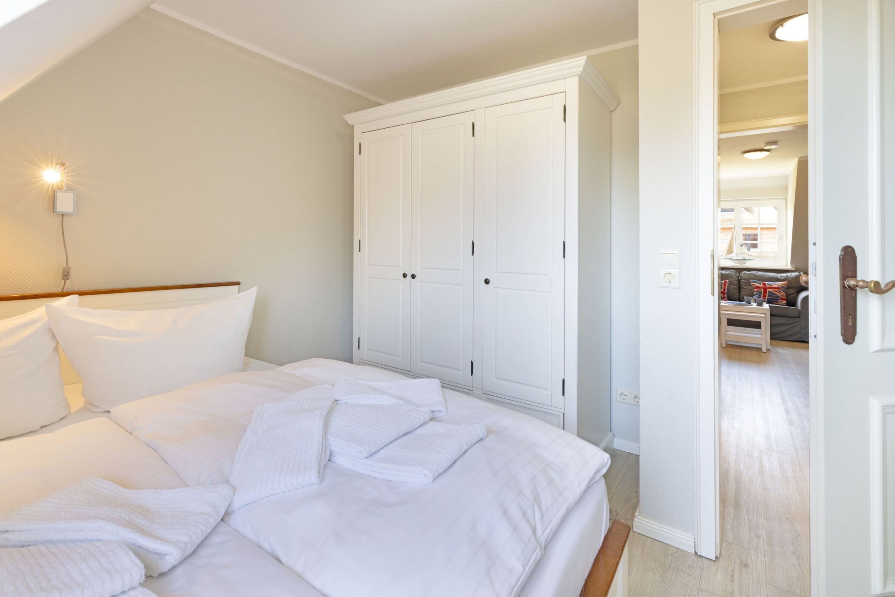Schlafzimmer zwei im ersten OG
