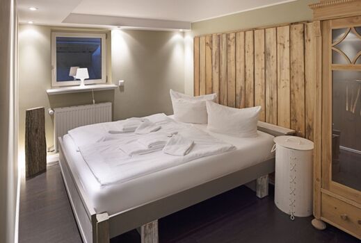 Schlafzimmer drei im Souterrain