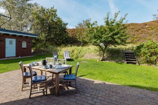 Terrasse  und Garten