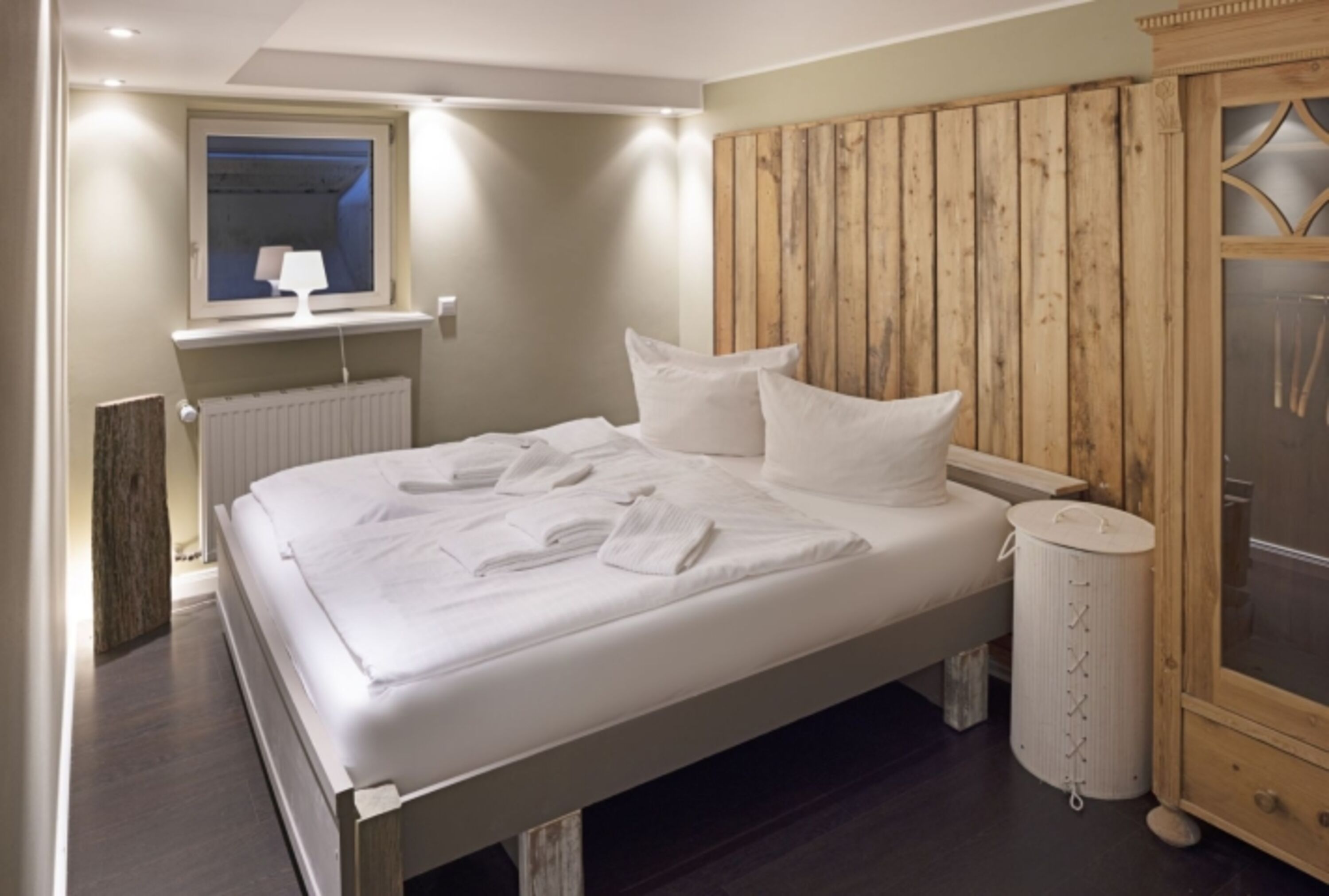 Schlafzimmer drei im Souterrain