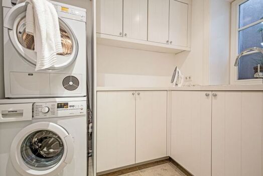 Hauswirtschaftsraum im Souterrain