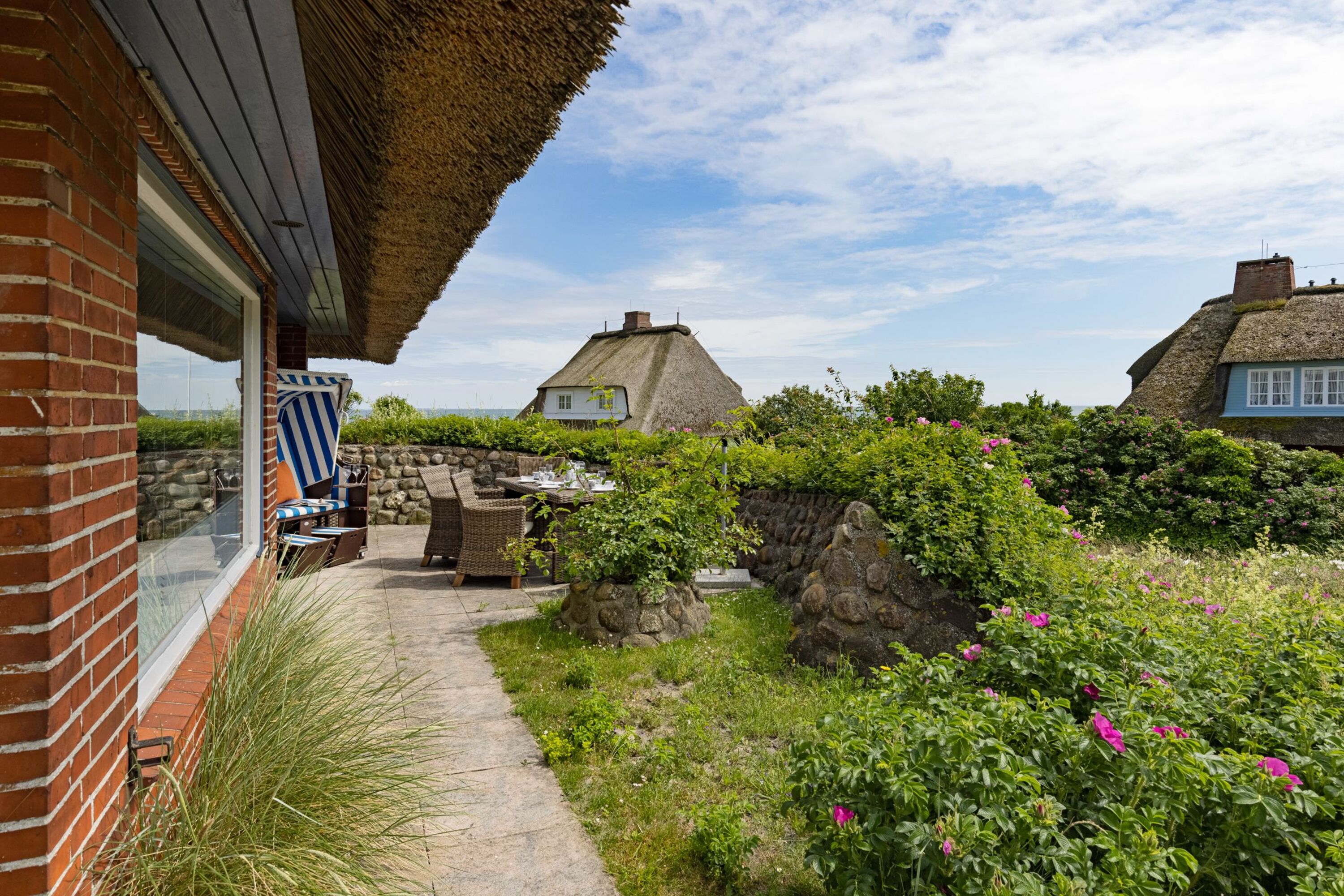Terrasse mit Meerblick