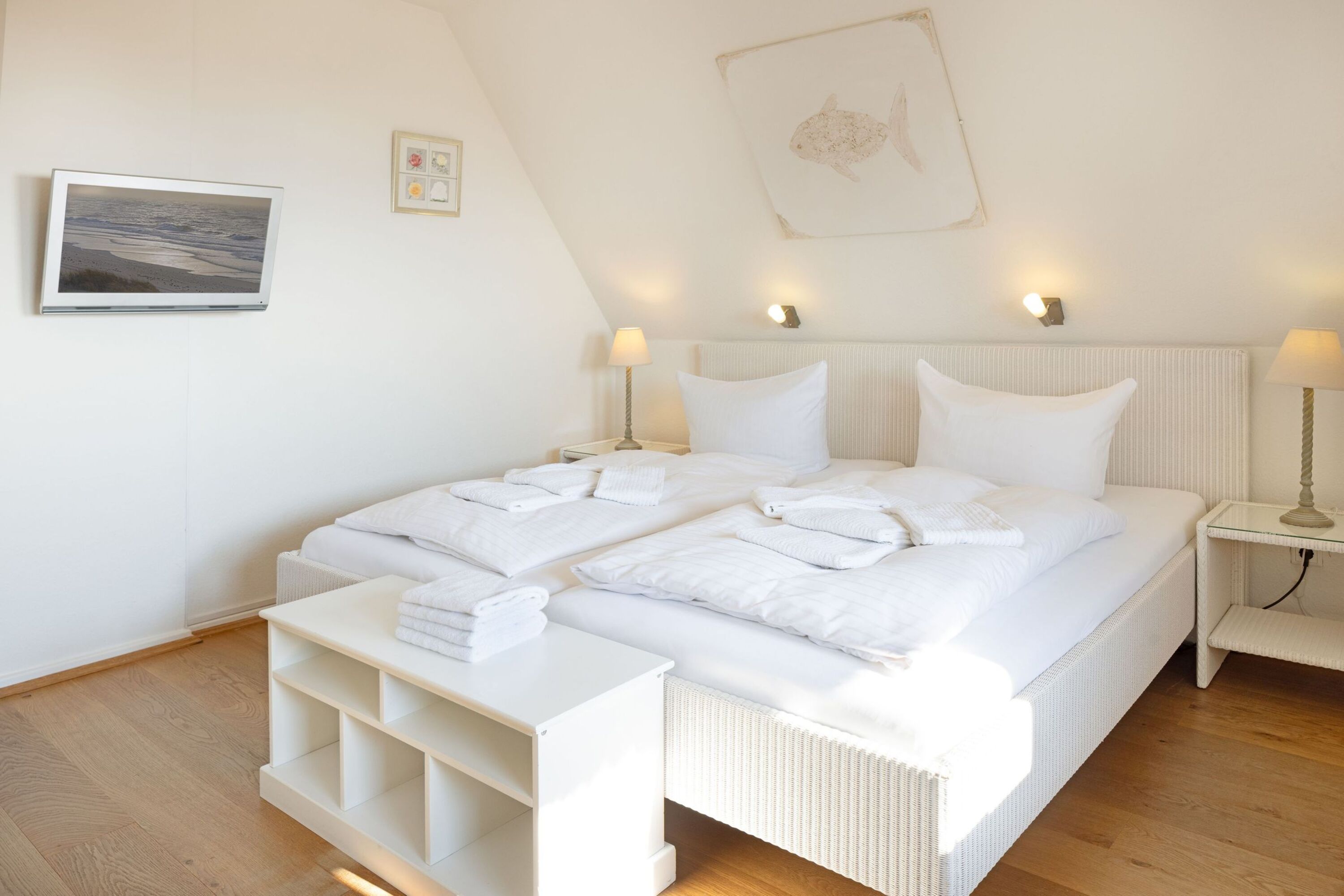Schlafzimmer eins im OG